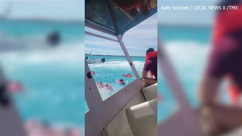 Video show terrifying moments as Bahamas tour boat sinks; Coloradan dead